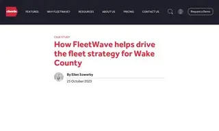 Preview of the Wake County Case Study