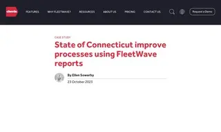 Preview of the State of Connecticut Case Study