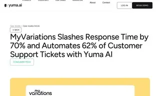 Preview of the MyVariations Case Study