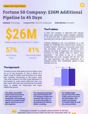 Preview of the Fortune 50 Company Case Study