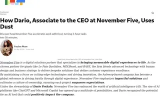 Preview of the November Five Case Study