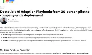 Preview of the Doctolib Case Study