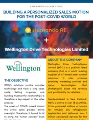 Preview of the Wellington Drive Technologies Limited Case Study