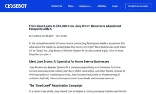 Preview of the Wonder System AI Case Study