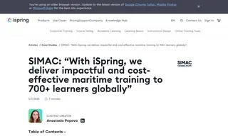 Preview of the SIMAC Training Case Study