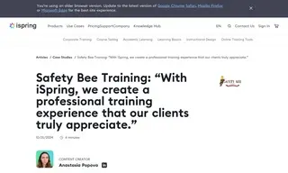 Preview of the Safety Bee Training Case Study