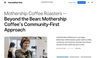 Preview of the Mothership Coffee Roasters Case Study