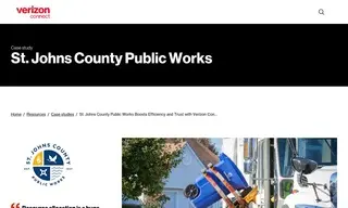 Preview of the St. Johns County Public Works Department Case Study