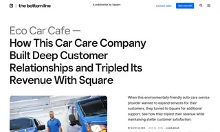 Preview of the Eco Car Cafe Case Study