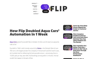 Preview of the Aqua Cars Case Study