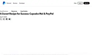 Preview of the Cupcake Cake Case Study