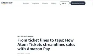 Preview of the Atom Tickets Case Study
