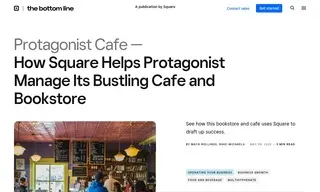 Preview of the Protagonist Cafe Case Study