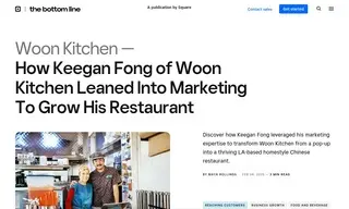 Preview of the Woon Kitchen Case Study