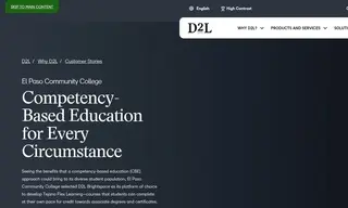 Preview of the El Paso Community College Case Study