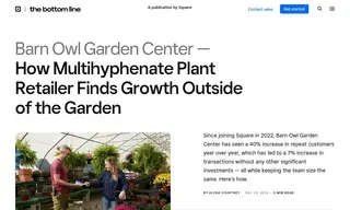 Preview of the Barn Owl Garden Center Case Study
