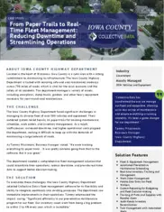 Preview of the Iowa County Highway Department Case Study