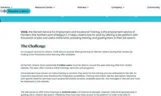 Preview of the VDAB Case Study