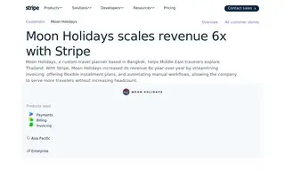 Preview of the Moon Holidays Case Study