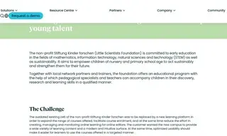 Preview of the Stiftung Kinder forschen Case Study