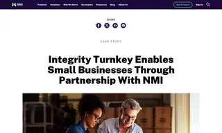 Preview of the Integrity Turnkey Business Solutions Case Study