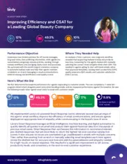 Preview of the Leading Global Beauty Company Case Study