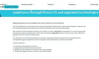 Preview of the Concern Worldwide Case Study