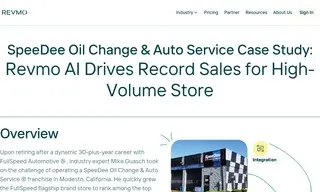 Preview of the SpeeDee Oil Change & Auto Service Case Study
