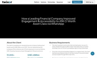 Preview of the Leading Financial Company Case Study