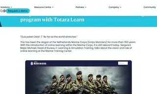 Preview of the Korps Mariniers Case Study