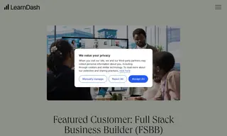 Preview of the Full Stack Business Builder Case Study
