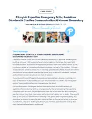 Preview of the Monroe Elementary School Case Study