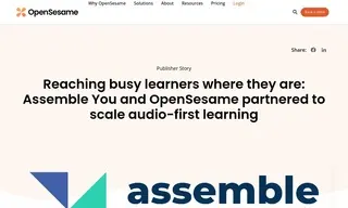 Preview of the Assemble You Case Study