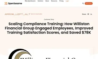 Preview of the Williston Financial Group Case Study