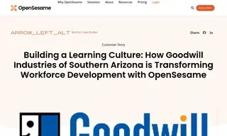 Preview of the Goodwill Industries of Southern Arizona Case Study