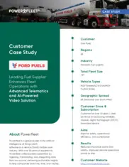 Preview of the Ford Fuels Case Study