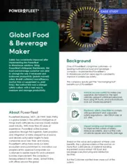 Preview of the Leading Multinational Food and Beverage Company Case Study