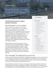Preview of the Royal Services, LLC Case Study