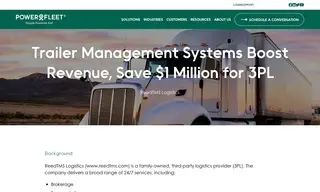 Preview of the ReedTMS Logistics Case Study
