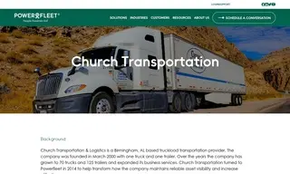 Preview of the Church Transportation & Logistics Case Study