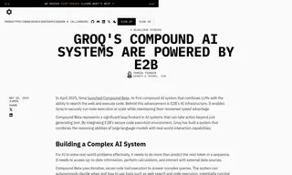 Preview of the Groq Case Study