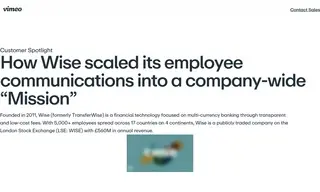 Preview of the Wise Case Study