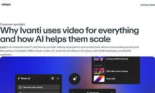 Preview of the Ivanti Case Study