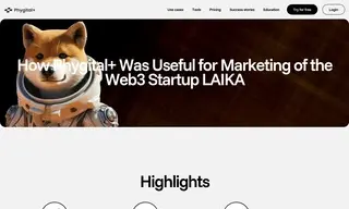 Preview of the Laika Metaverse Case Study