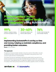 Preview of the Fortune 100 Pharmaceutical Company Case Study
