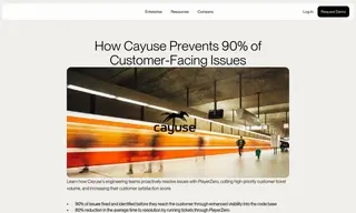 Preview of the Cayuse Case Study