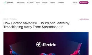 Preview of the Electric Case Study