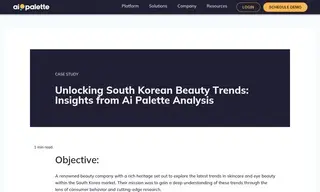 Preview of the Large Beauty Company Case Study