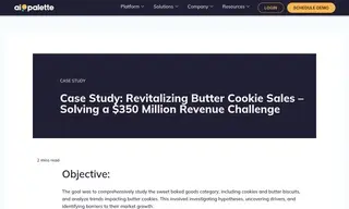 Preview of the Leading Cookies and Butter Biscuits Company Case Study