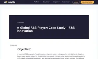 Preview of the Prominent F&B Corporation Case Study